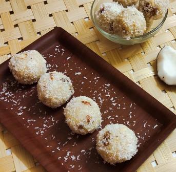 Coconut Ladoo Recipe 