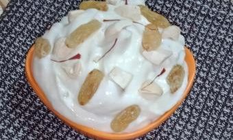 Kaju Draksh Shrikhand Recipe