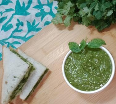 Sandwich Chutney Recipe In Hindi 