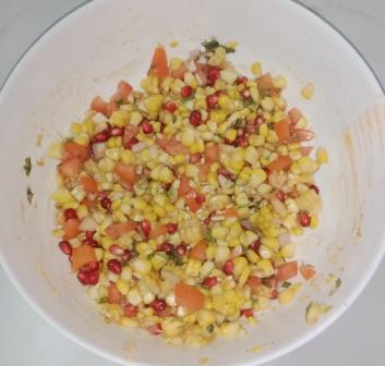 Corn Bhel Recipe in Hindi