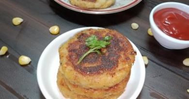 Corn Tikki Recipe in Hindi