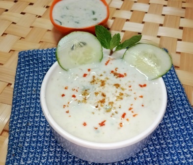 Cucumber Raita Recipe in Hindi 