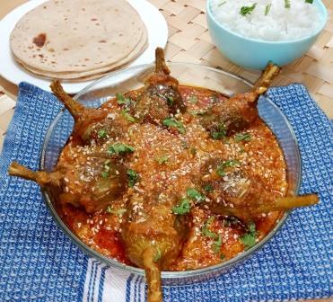 Baingan masala recipe in Hindi