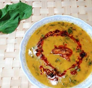 दाल पालक रेसिपी (Dal Palak Recipe in Hindi) 