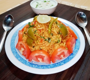 टमाटर पुलाव | टोमेटो राइस | Tomato Pulao Recipe | Tomato Pulav Recipe