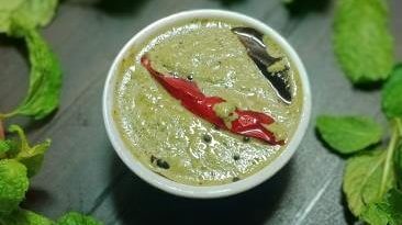 Pudina Chutney Recipe in Hindi