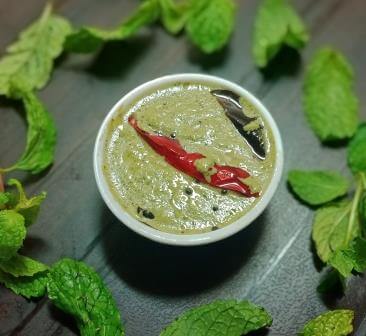 Pudina Chutney Recipe in Hindi