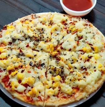 Schezwan Corn Pizza Recipe in Hindi 