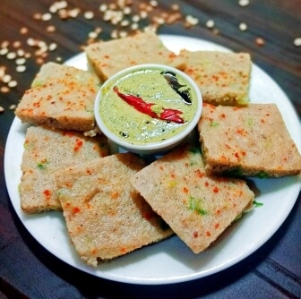 Red Chawli Dal Dhokla Recipe in Hindi
