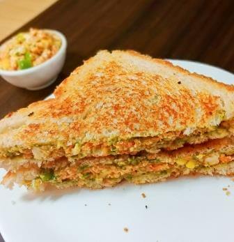 पनीर सैंडविच रेसिपी (Paneer Sandwich Recipe in Hindi) 