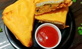 Bread pakora recipe | ब्रेड पकोड़ा बनाने का तरीका | aloo stuffed bread pakora or bread pakoda