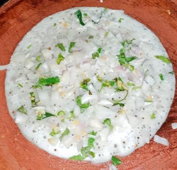 उत तपम र स प Onion Uttapam Recipe In Hindi ओन यन उत तपम प य ज उत तपम