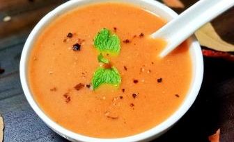 टोमेटो पेपर सूप रेसिपी | Tomato Pepper Soup Recipe in Hindi | Weight Loss Soup Recipe