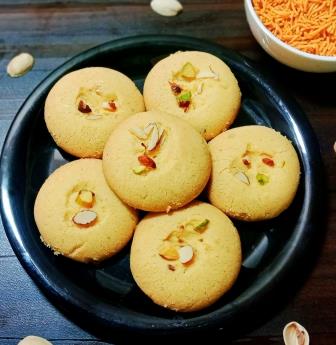 नानखटाई रेसिपी | nankhatai in hindi | नानखताई | नानखटाई बिस्किट विथाउट ओवन