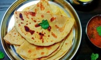 पूरन पोली रेसिपी | Puran Poli Recipe in Hindi | महाराष्ट्रीयन पूरन पोळी | वेदमी