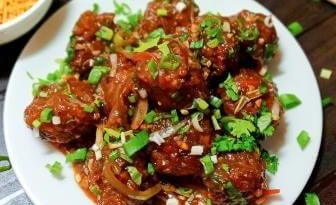 वेज मंचूरियन ड्राई रेसिपी | manchurian dry recipe | veg manchurian dry in hindi