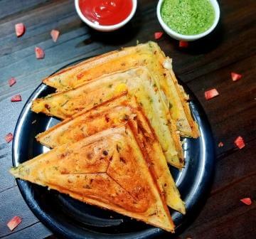 बिना ब्रेड के सैंडविच रेसिपी | no bread sandwich in hindi | without Bread sandwich recipe | नो ब्रेड सैंडविच