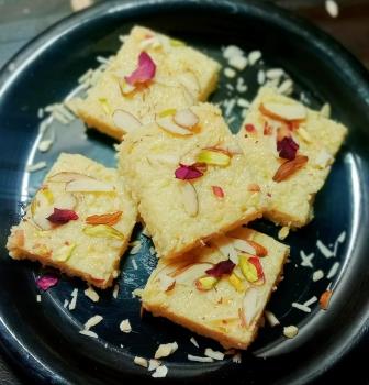 कलाकंद रेसिपी | kalakand recipe in hindi | kalakand recipe with milk powder in hindi