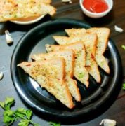 गार्लिक चीज़ टोस्ट रेसिपी garlic cheese toast in hindi main