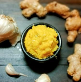 अदरक लहसुन का पेस्ट | Ginger Garlic Paste Recipe in HIndi | होममेड जिंजर गार्लिक पेस्ट
