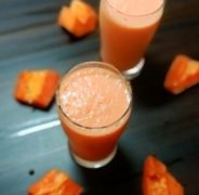 पपीता मिल्क शेक रेसिपी | papaya shake recipe in hindi | papaya shake benefits in hindi | papaya milkshake for babies in Hindi
