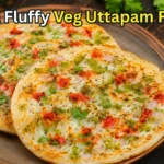 घर पर बनाएं Soft & Fluffy Hotel Style Veg Uttapam Recipe in Hindi – नारियल चटनी और टमाटर चटनी के साथ।